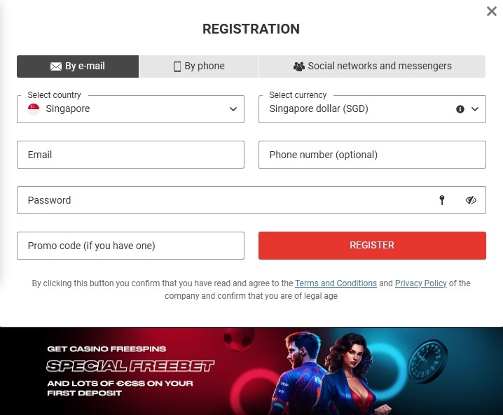 Registration Singapore 2025